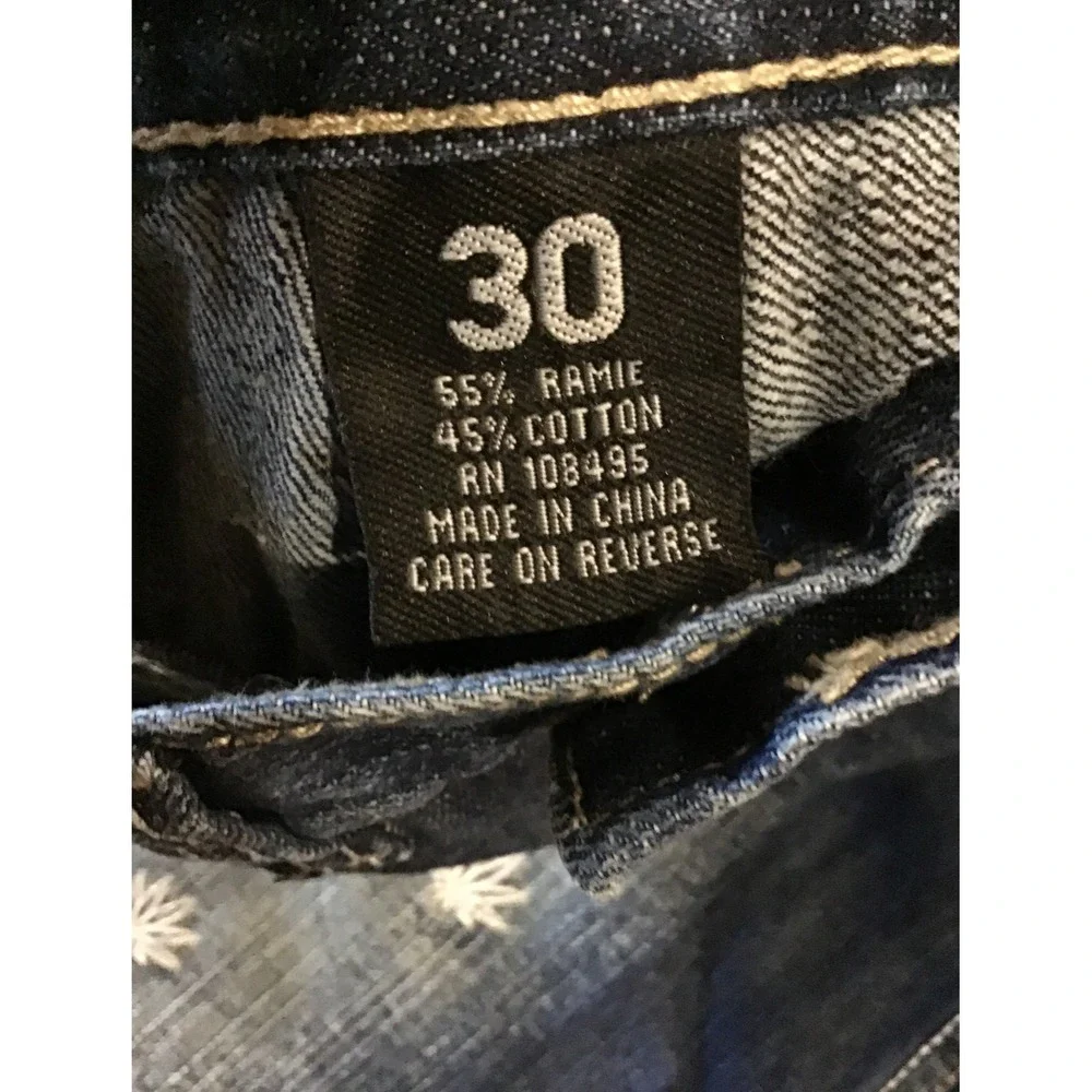 Victorious Urban Couture Jean Denim Shorts Mens Sz 30 Big Mary Jane 90s Y2K